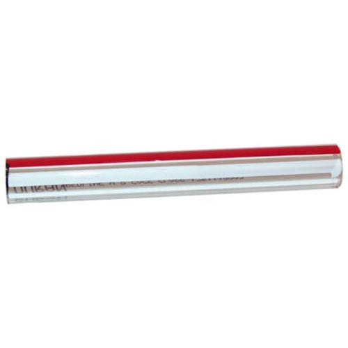 Groen 008742 Red & White Stripe Sight Glass Tube, 5/8" X 4-3/4"