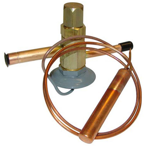 Sporlan Y1001-FBS-1/4-C Copper Expansion Valve W/.5" X 3" Bulb 1/4" IN X 3/8" OUT