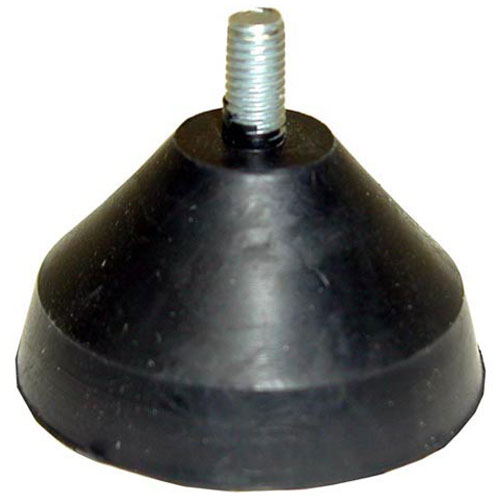 Berkel 400825-00093 Slicer Foot Rubber 1H 3/8" H