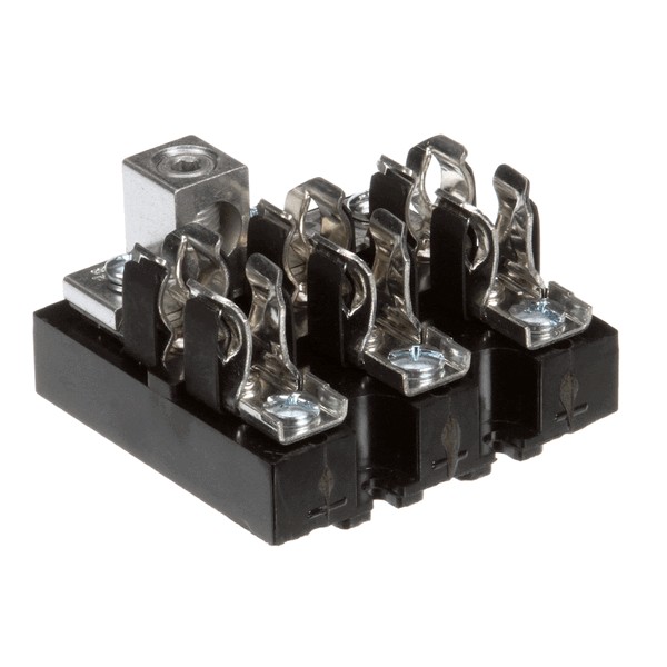 Hatco 02.41.010.00 Water Heater 3-Pole Fuse Block W/ 2/0 Lug 60A 300V