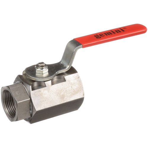 Pitco PTP6071769 Fryer Grease Drain Ball Valve SS 1" FPT