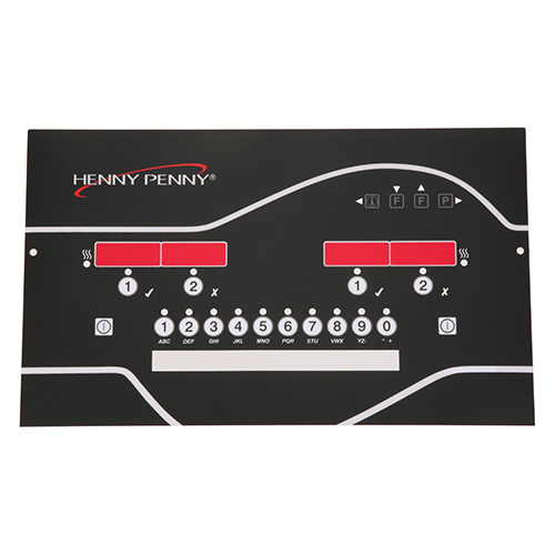 Henny Penny HEN81354 Fryer Decal Evolution Elite Control