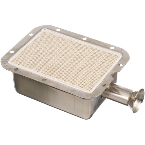 Vulcan Hart 00-712038 Infrared Burner for Cheesemelter,  6-5/8" X 5-1/8" Box, 5-1/4" X 4" Burn Area, Steel/ceramic