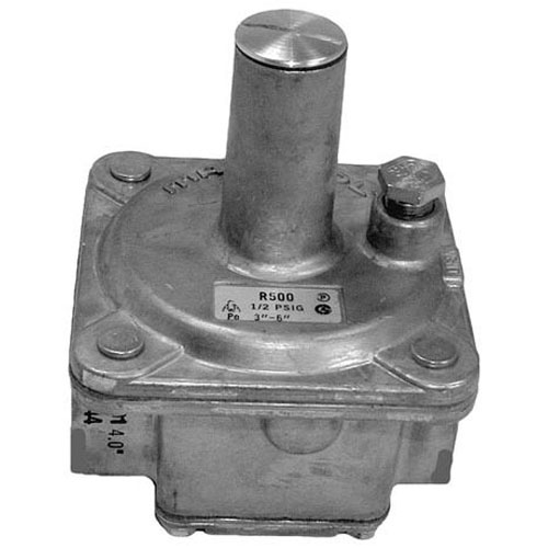Hobart 00-408279-00005 3/4" Natural Gas Pressure Regulator W/vent Limiter 3/4" FPT Gas In/out 1/2 PSIG 1 PSI Tested 3"-6" WC
