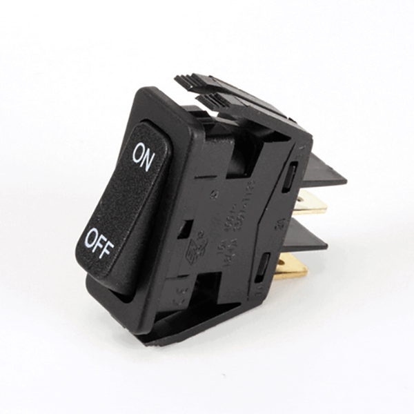 Randell EL SWT0502 Rocker Switch 20A, 277V, Black