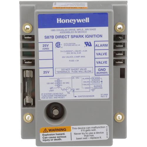 Hobart 116011-1 Direct Spark Ignition Module/ 4 Sec Lockout 25V