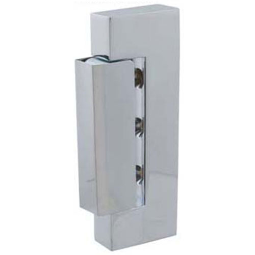Randell RDHDHNG0706 Chrome Plated Adjustable Edgemount Hinge, 1-1/4" Offset