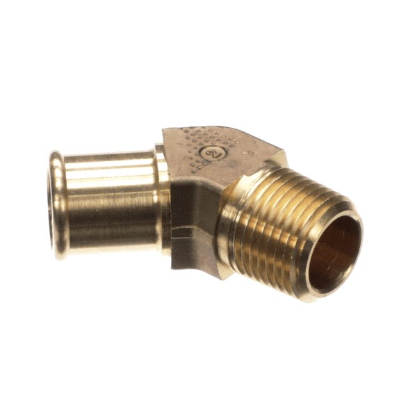 Vulcan Hart FP-091-09 Steamer Fitting Hose 3/4"-Hose To 1/2" MPT Brass