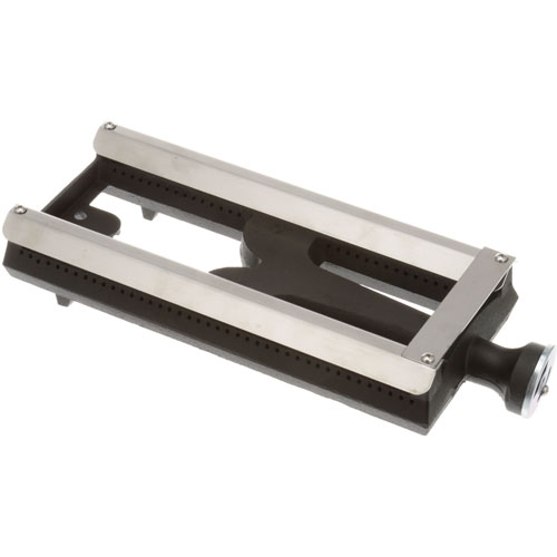 Rankin Delux RDLR04 Broiler Cast Iron H Burner 16-1/4" X 6-3/4" W/ Cast Burner Cover