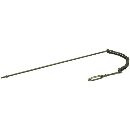 Garland 4520166 Oven Chain and Turnbuckle Assembly with 16 Link #40 Chain, 20" Rods, and Connectors
