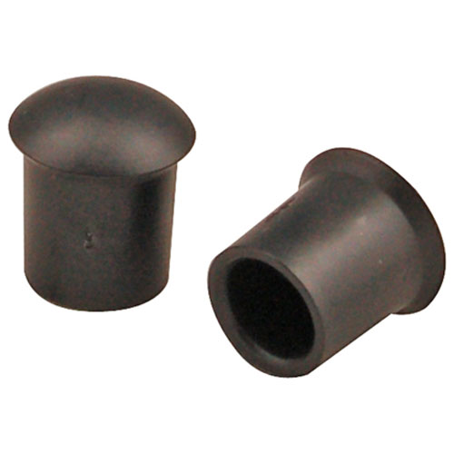 Bar Maid CR225 Black Whiskey Gate Dust Cap, 12-Pack