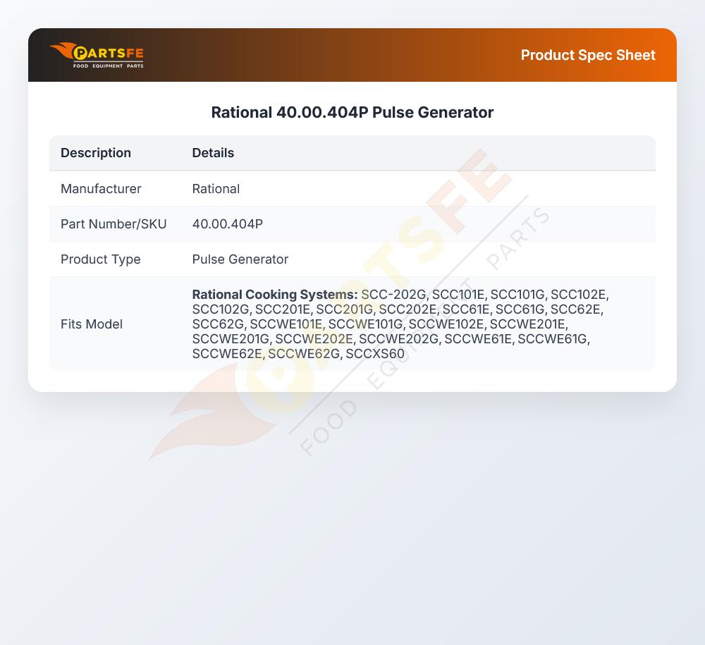 Rational 40.00.404P Pulse Generator