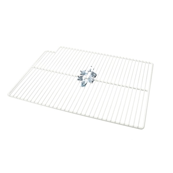 True 868201-038 Wire Shelf White Left 21-9/16" X 16"