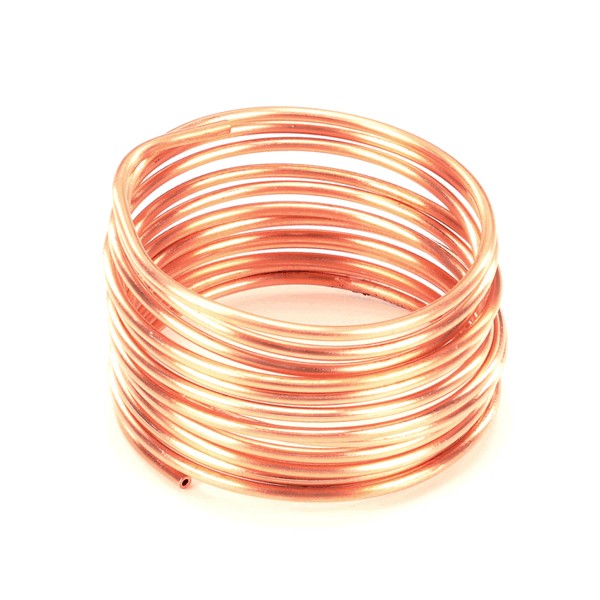 True 867464 Capillary Tube 0.106"OD X 0.054"ID X 9'