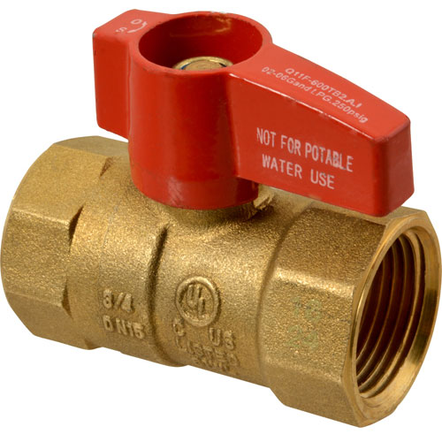 Dormont 92-4242 Gas Shutoff Valve  3/4"NPT