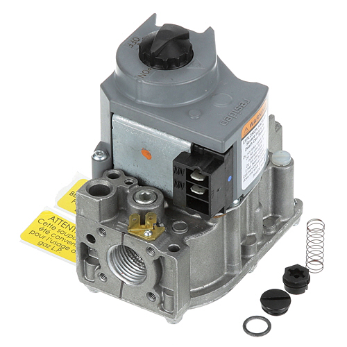 Frymaster FM826-1122 1/2"FPT Fryer Solenoid Valve W/ 1/8" Low Flame Bypass & Pipe Plug