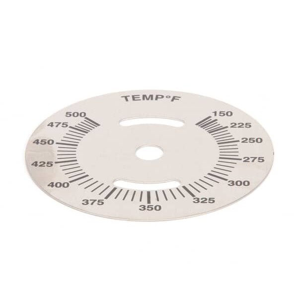 Vulcan Hart 358539-00001 Dial Temperature Plate