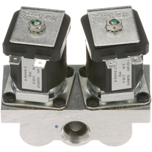 Hobart 713656 Dual Solenoid Gas Valve 3/8" 120V 165000 BTU