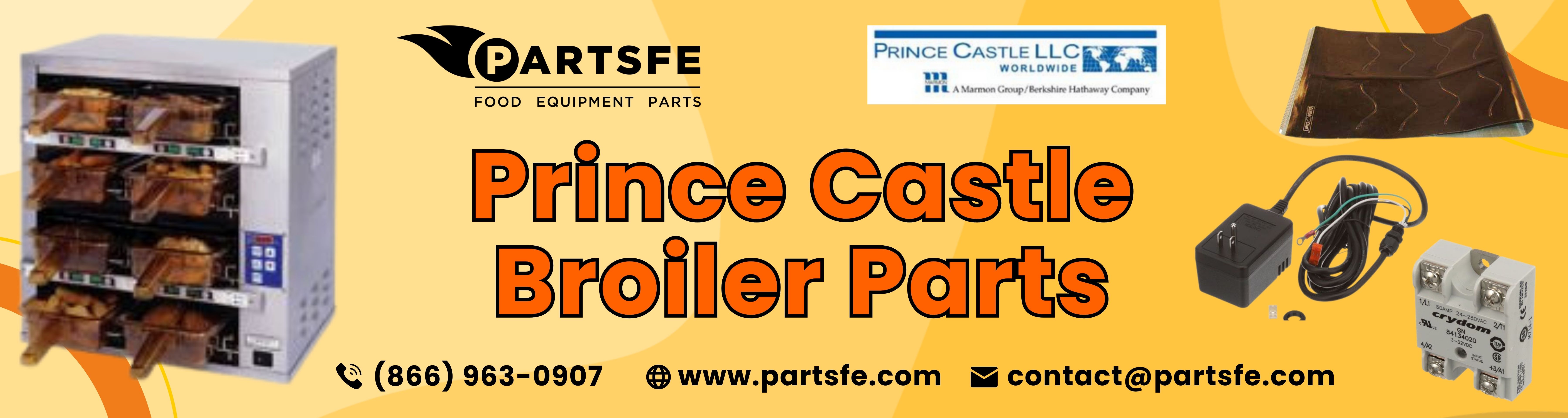 HighQuality Prince Castle broiler parts burners grates and more