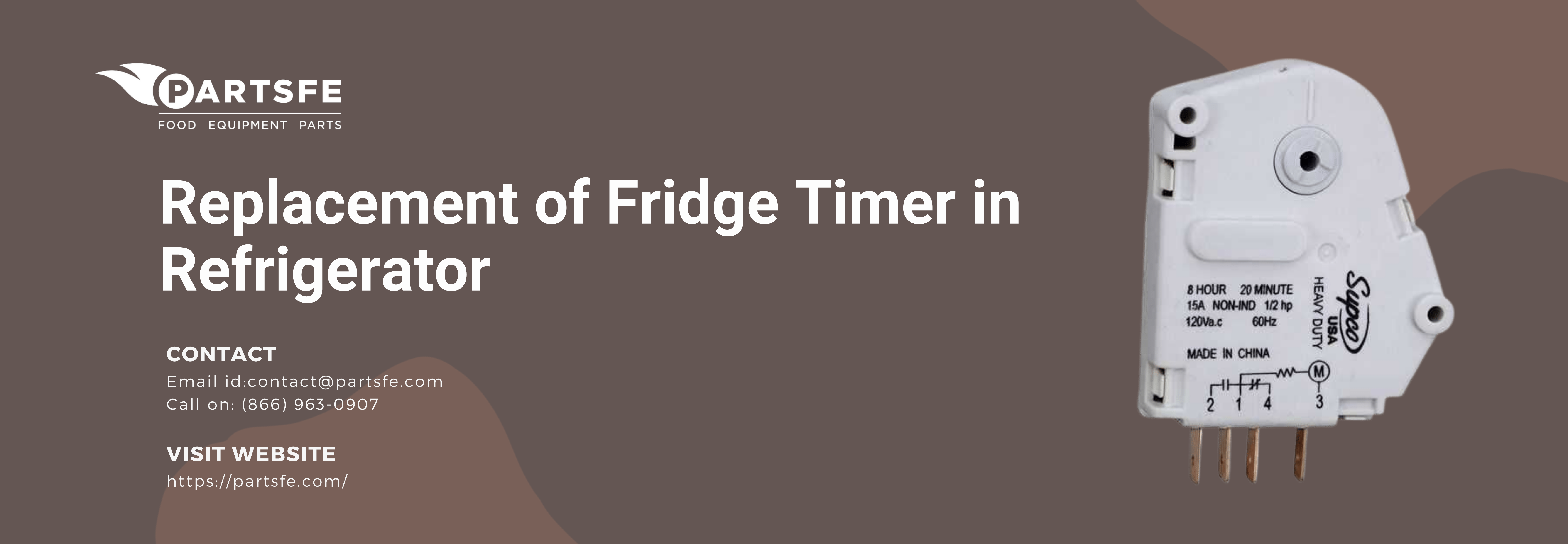 Change OR Replace your Fridge Timers PartsFe